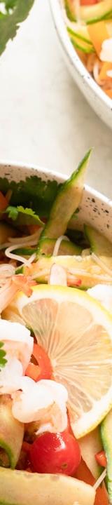 Garlic Ginger Shrimp Bowl