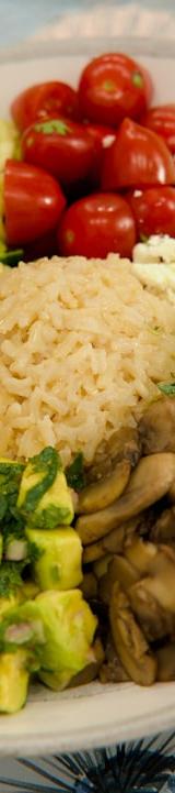 Garlic Lime Shrimp Bowl