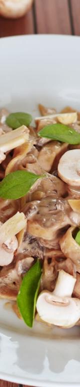 Garlic Mushroom Pasta