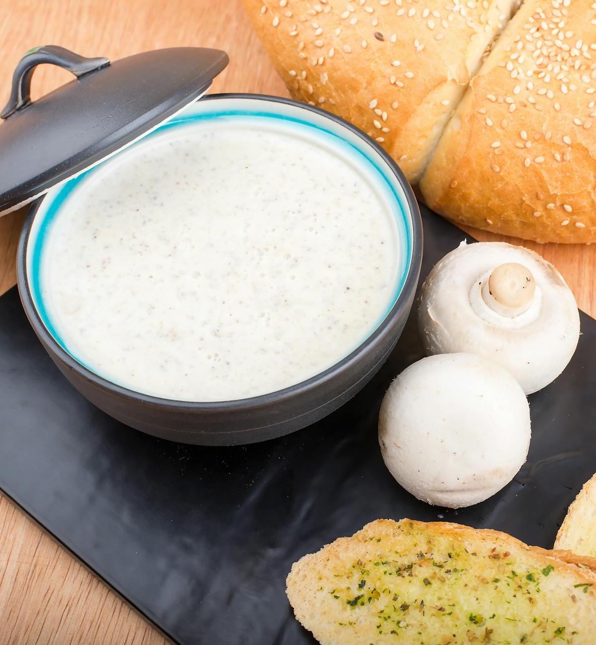 Garlic Mushroom Toast