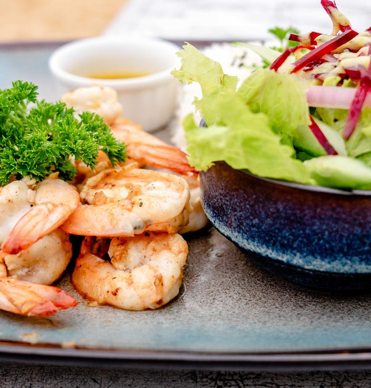 Garlic Ouzo Shrimp