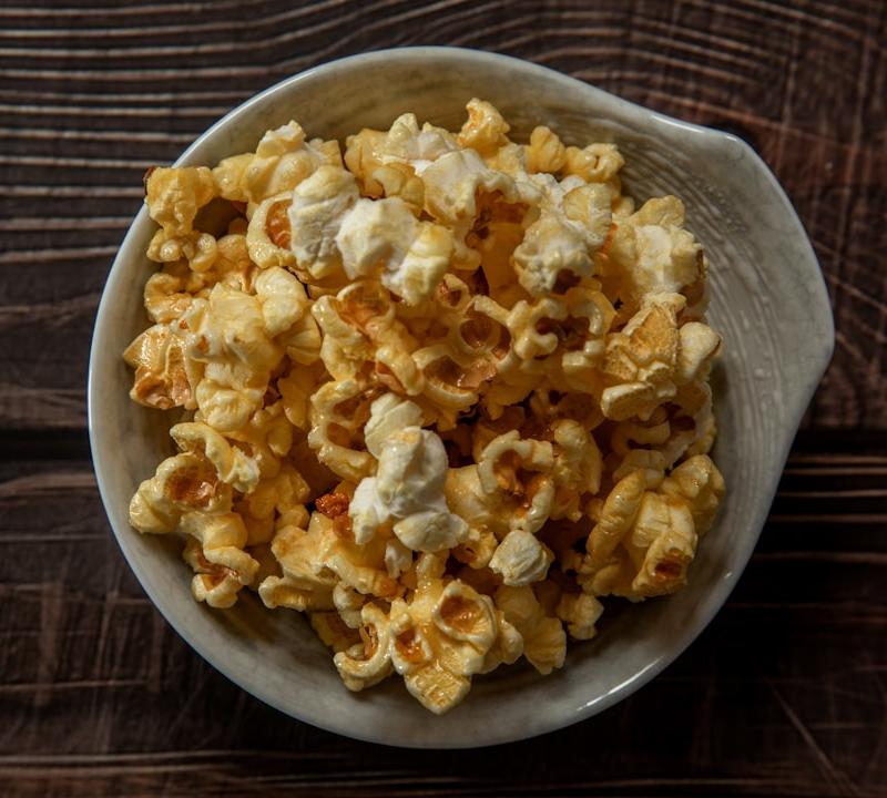 Garlic Parmesan Popcorn