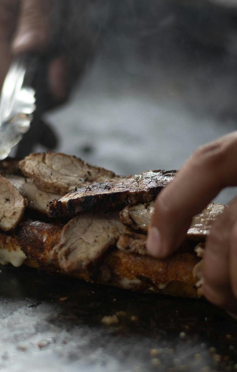15-Min Garlic Pork Bifanas