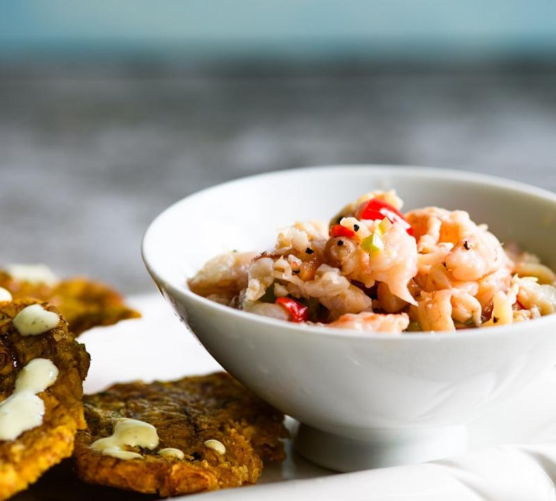 Garlic Shrimp Bowl with Cilantro Lime Rice