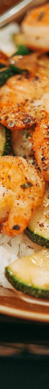 Garlic Sriracha Shrimp Bowl