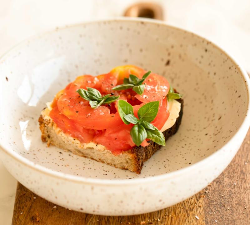 Garlic Tomato Bruschetta