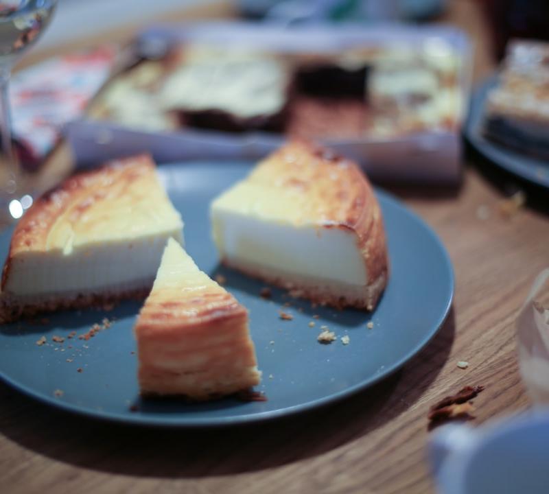 German Cheesecake (Käsekuchen)
