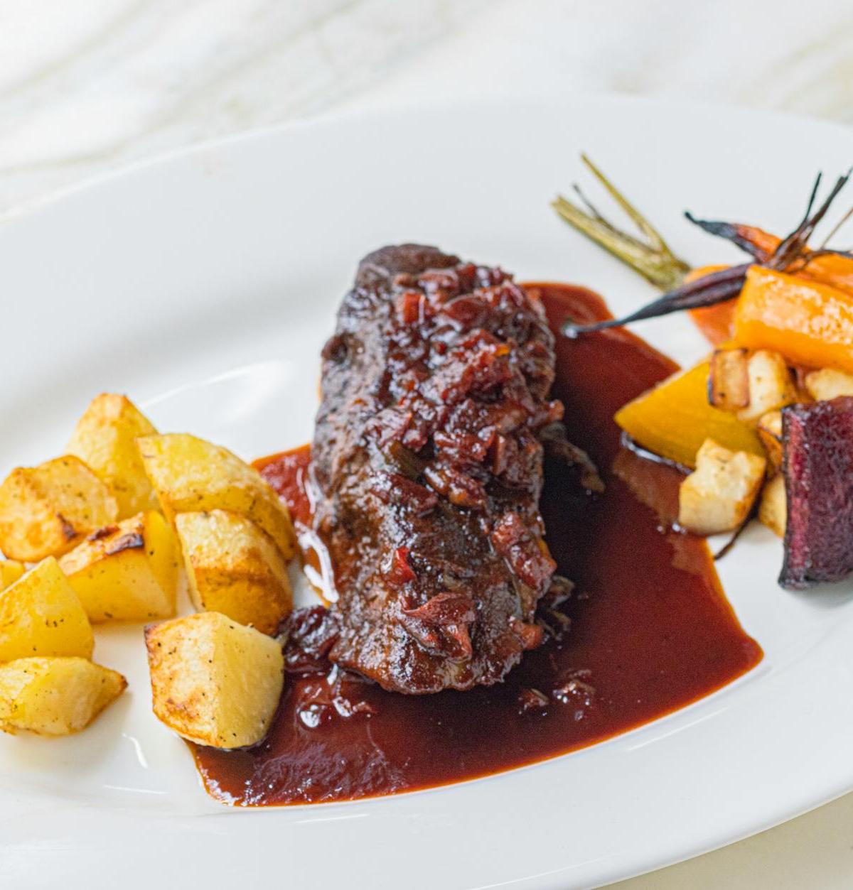 German Vinegar-Braised Pot Roast