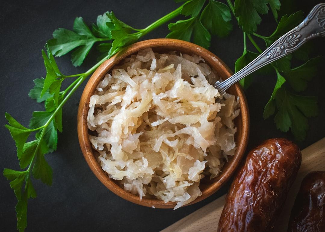 German Sausage Board with Sauerkraut & Spuds