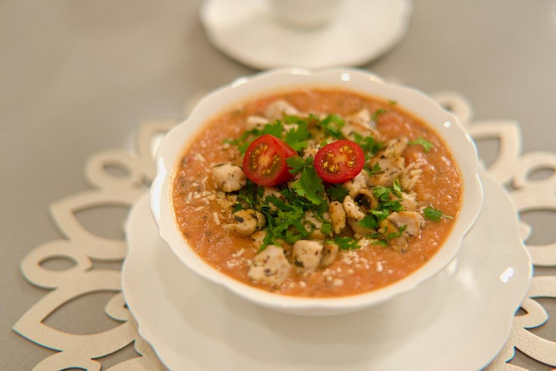 Ghanaian Groundnut Soup with Chicken
