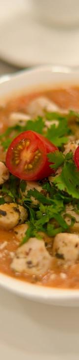 Ghanaian Groundnut Soup with Chicken
