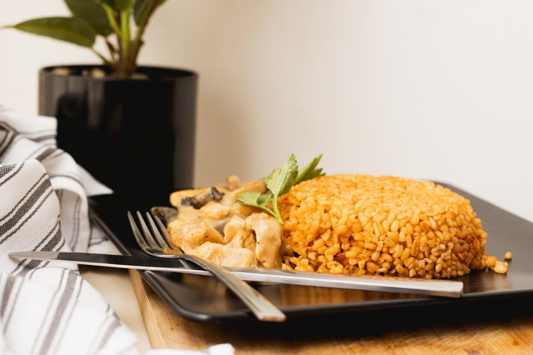 Ghanaian Jollof Rice with Chicken