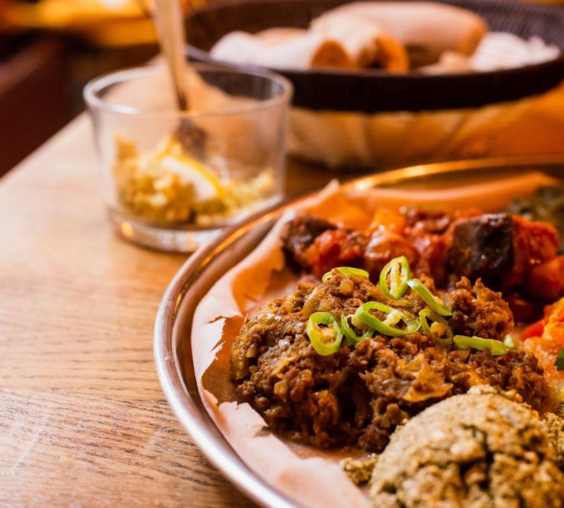 Ghanaian Waakye with Black-Eyed Peas