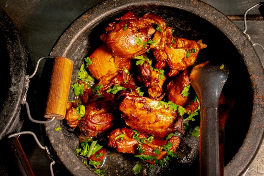 Ginger Chicken in Caramel Sauce