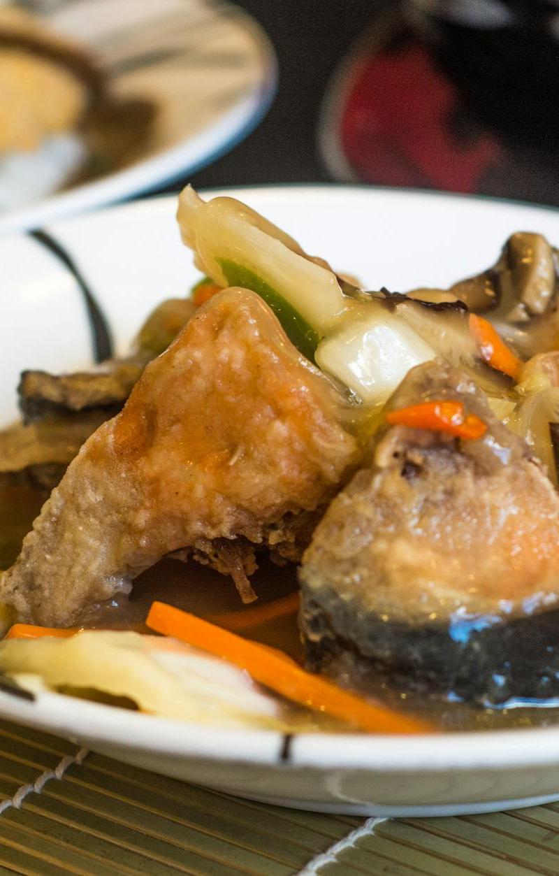 Ginger Fish Sear — Pla Pad Khing
