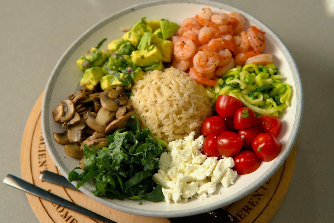 Ginger Shrimp Rice Bowl