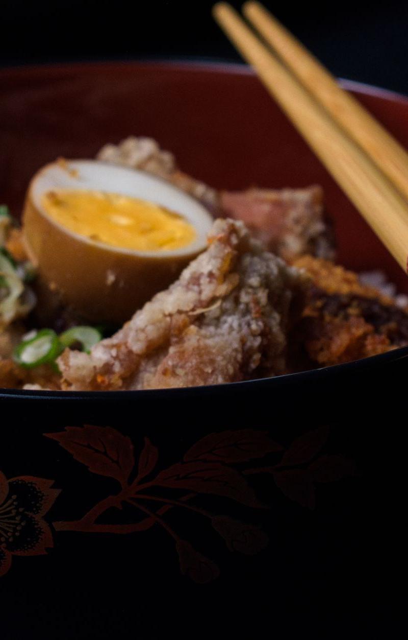 Ginger Soy Chicken Donburi