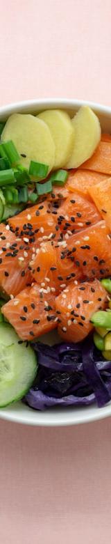 Ginger-Soy Salmon Rice Bowl
