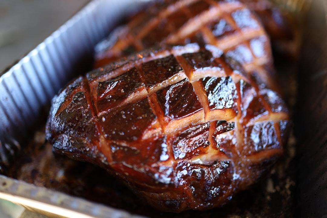 Glazed Gammon with Pineapple