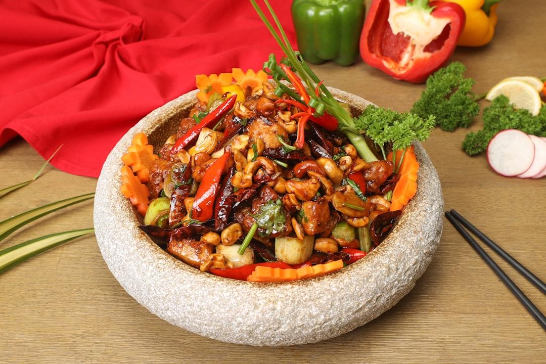 Glossy Cashew Chicken Stir-Fry