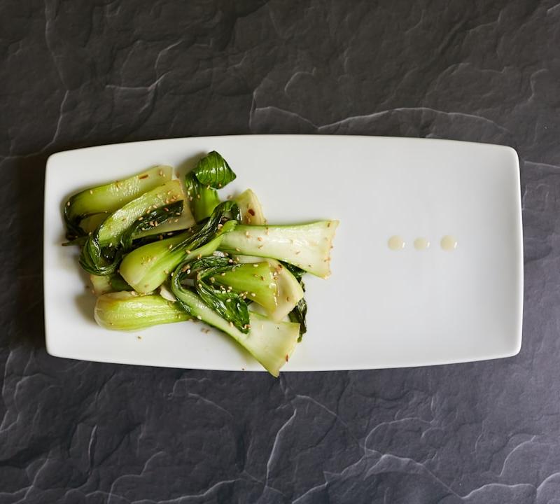 Glossy Garlic Bok Choy