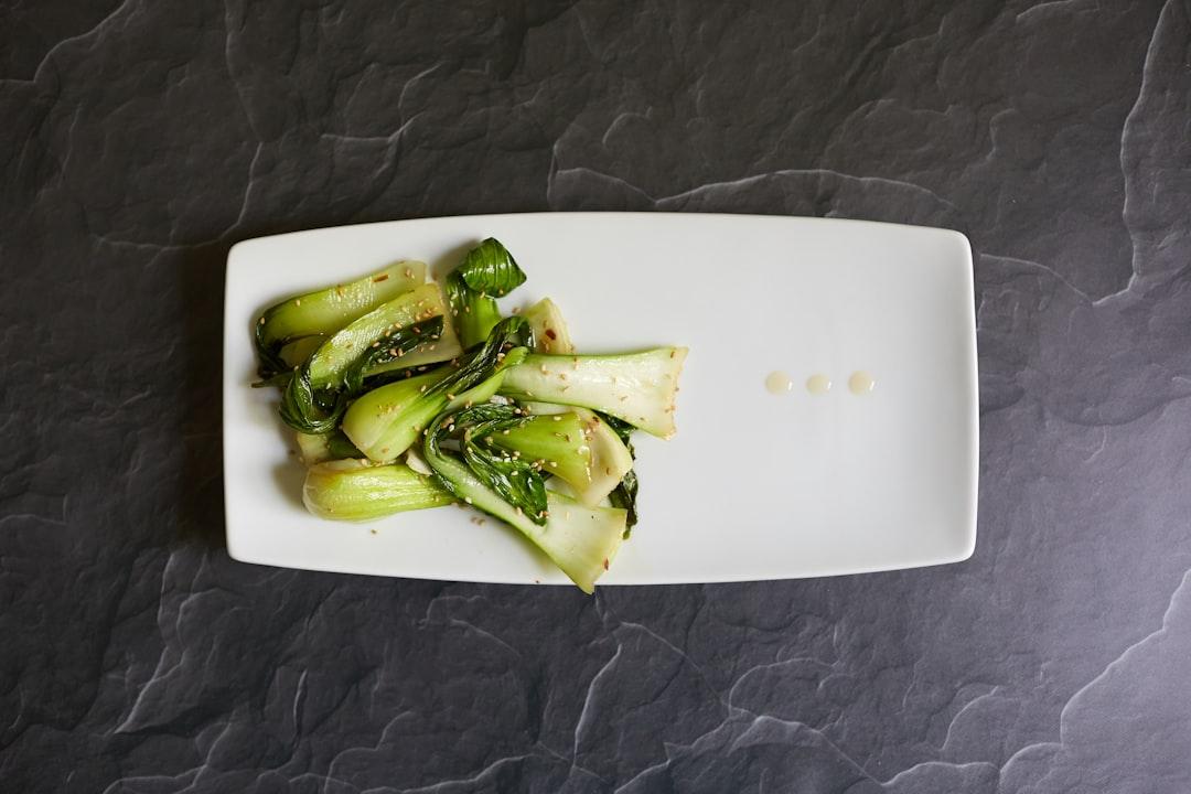 Glossy Garlic Bok Choy