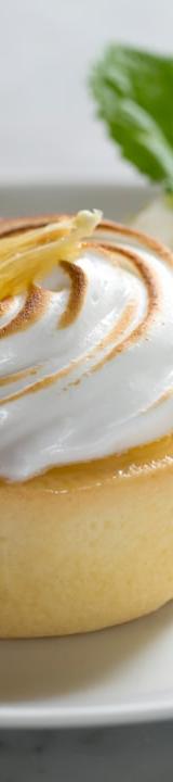 20-Min Glossy Lemon Curd Tart with Torched Meringue