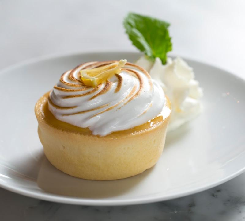 20-Min Glossy Lemon Curd Tart with Torched Meringue