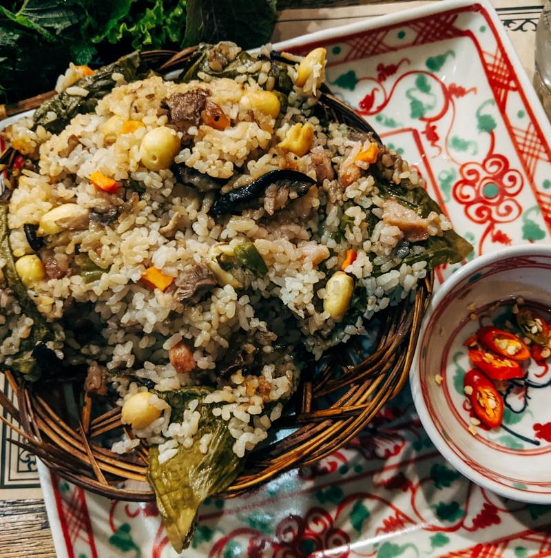 Glutinous Rice in Lotus Leaf