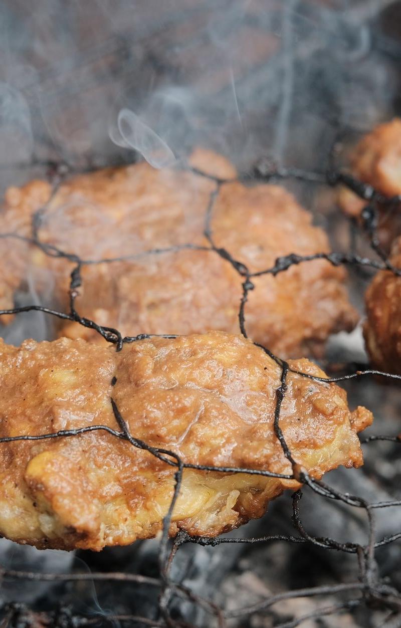 Gochujang Glazed Ayam Bakar