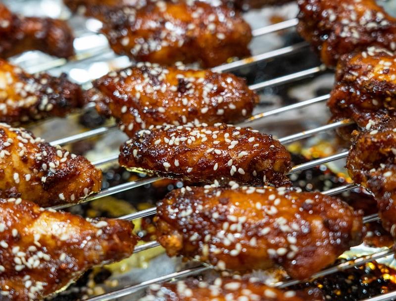 Gochujang Glazed Chicken Wings