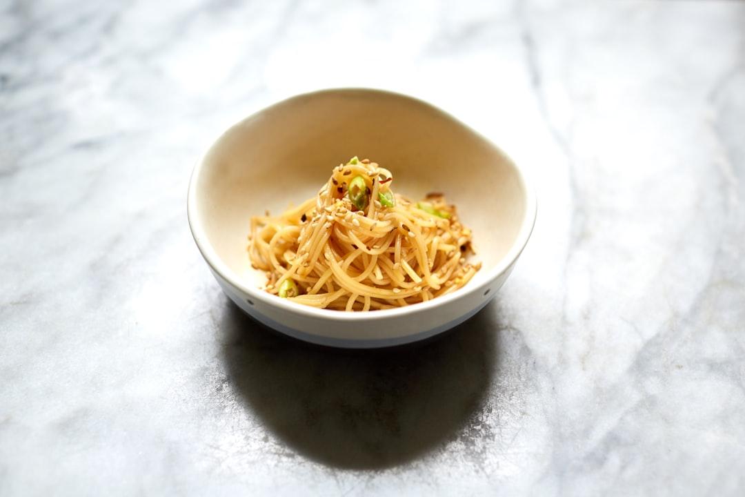 Gochujang Pasta with Garlic & Scallion