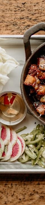 Gochujang Pork Belly Lettuce Wraps