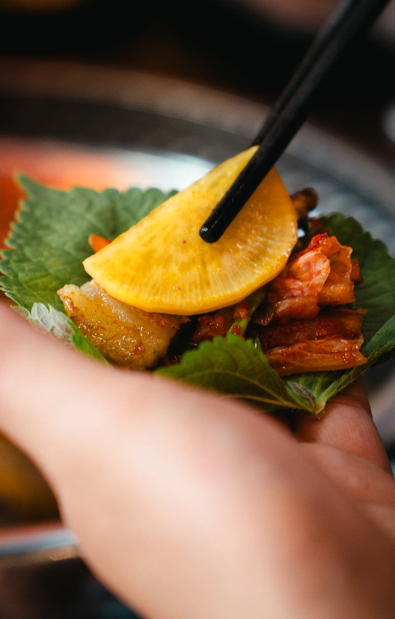 Gochujang Pork Belly Ssam