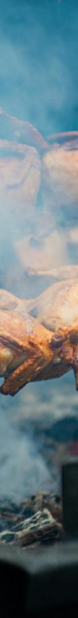 Golden BBQ Smoked Chicken with Crispy Skin