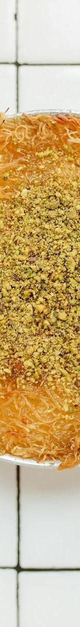 Golden Cheese Konafa with Hot Syrup