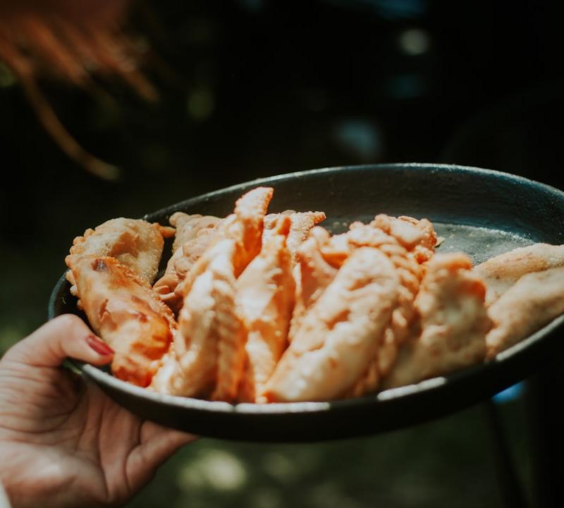 Golden Cinnamon Fried Apple Hand Pies