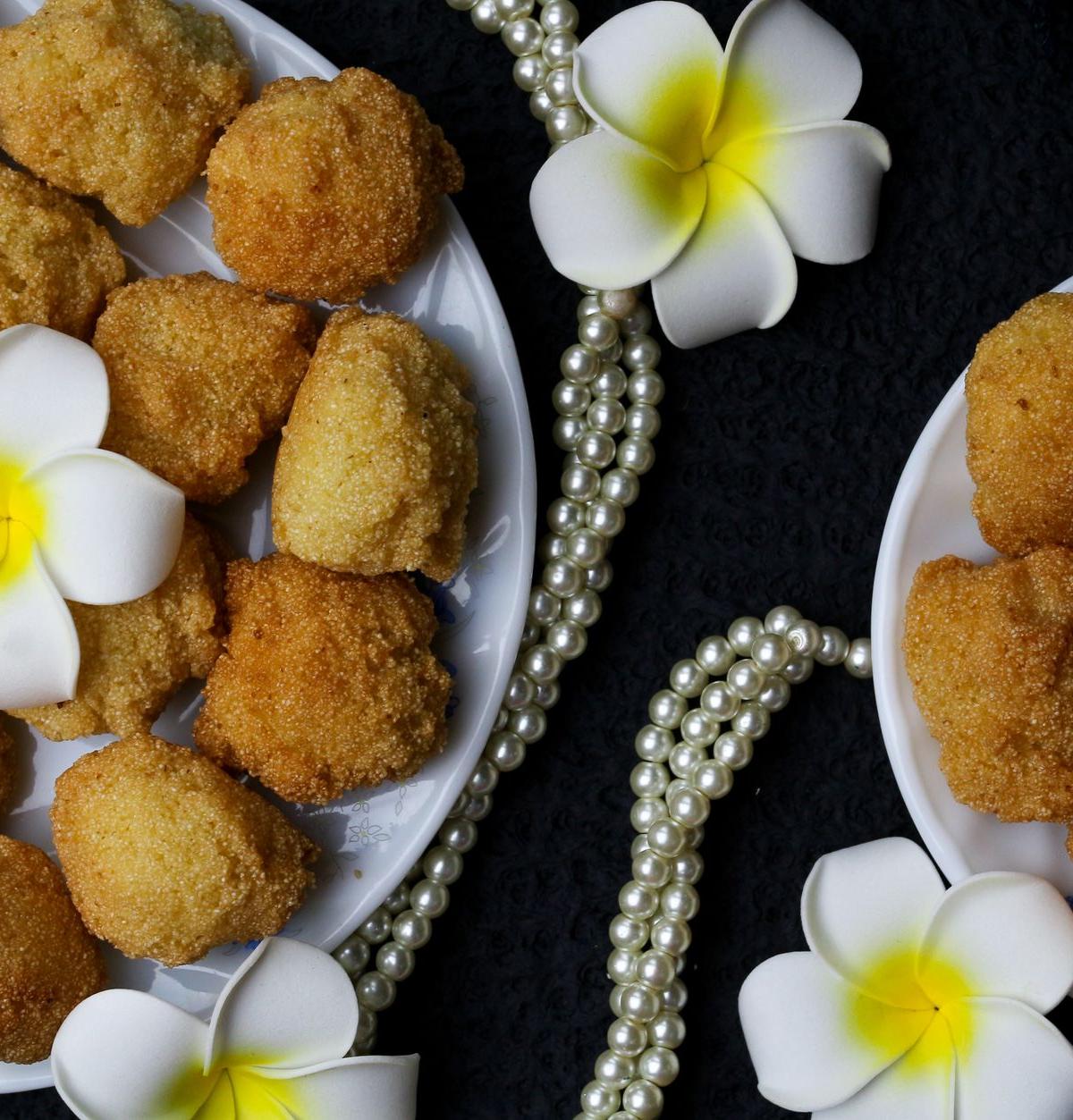 Golden Crispy Fried Cornbread