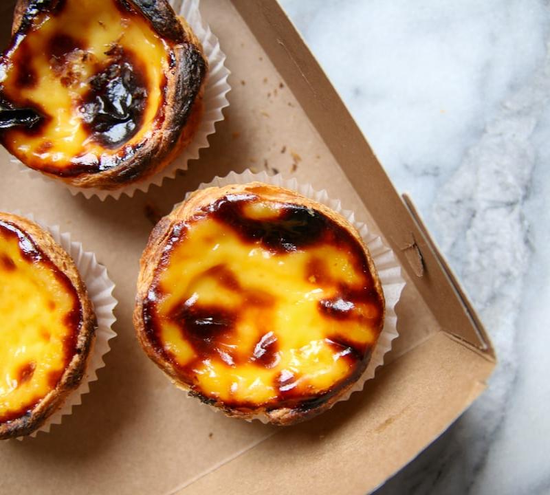 Golden Egg Custard Tarts