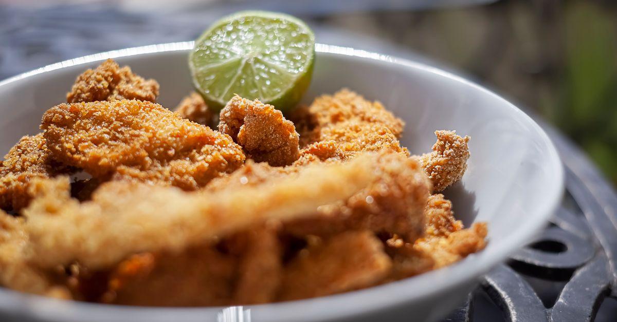 Golden Fried Catfish with Fresh Herbs