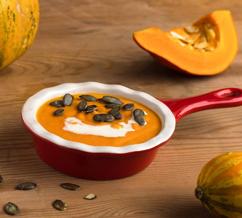 Golden Hobakjuk — Korean Pumpkin Porridge