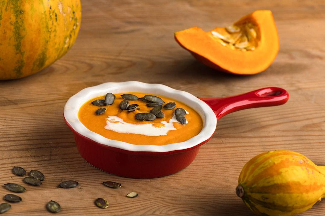 Golden Hobakjuk — Korean Pumpkin Porridge