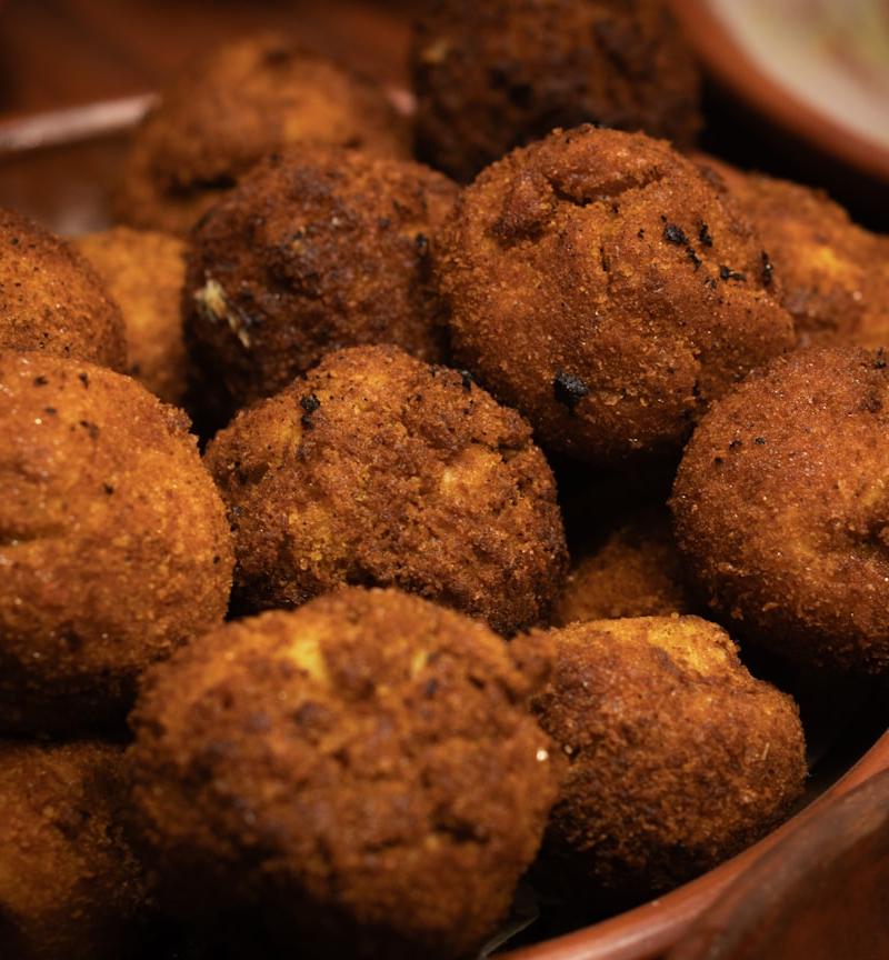 Golden Hush Puppies