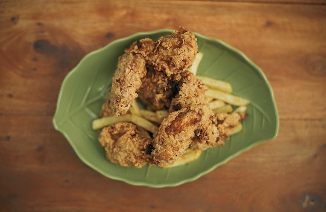 Golden Pritong Manok & Fries