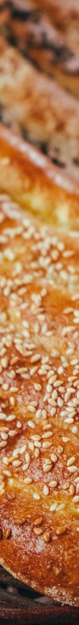 Golden Sesame Pide with Honey Butter