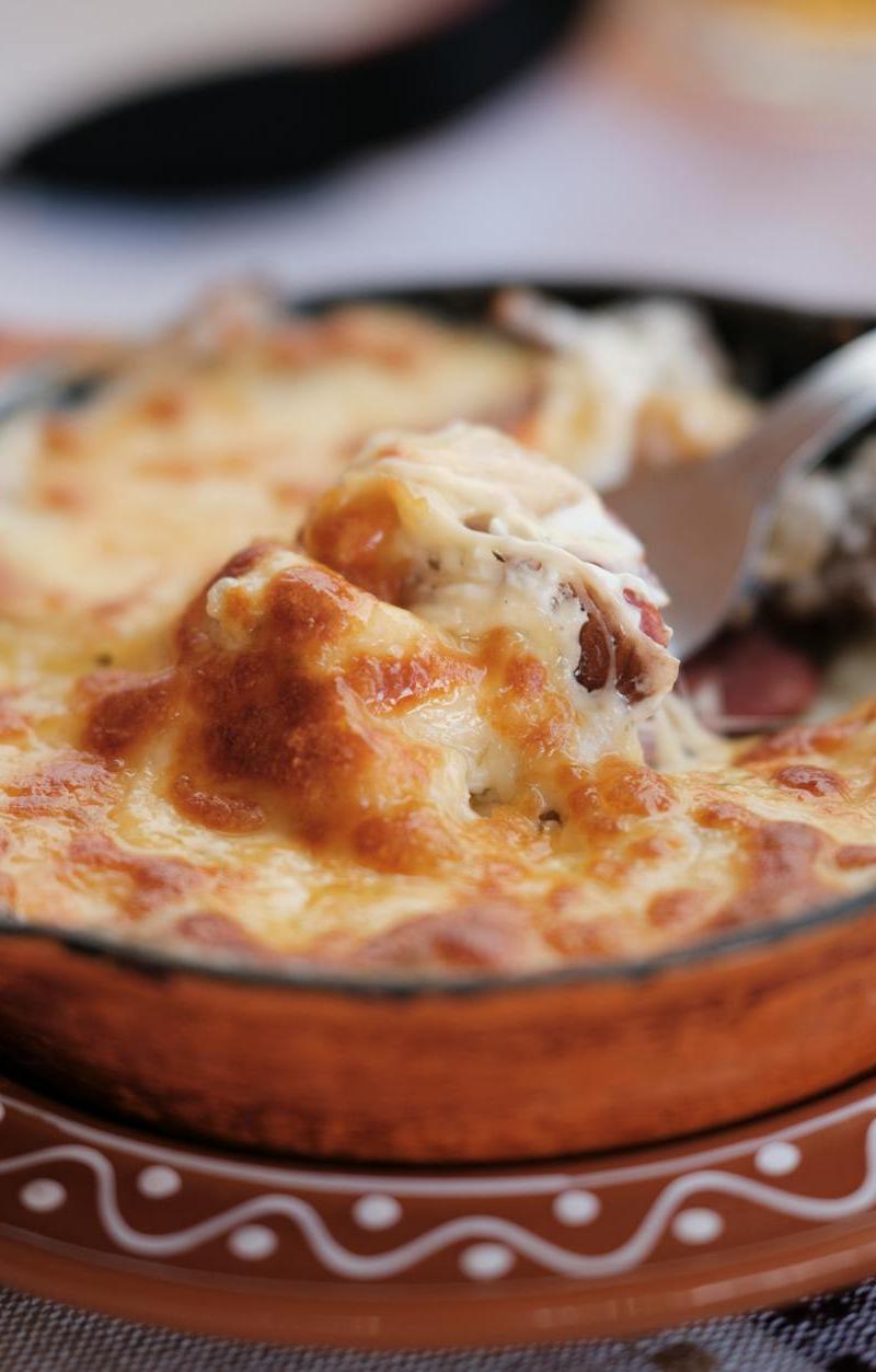 Golden Squash & Cheese Bake