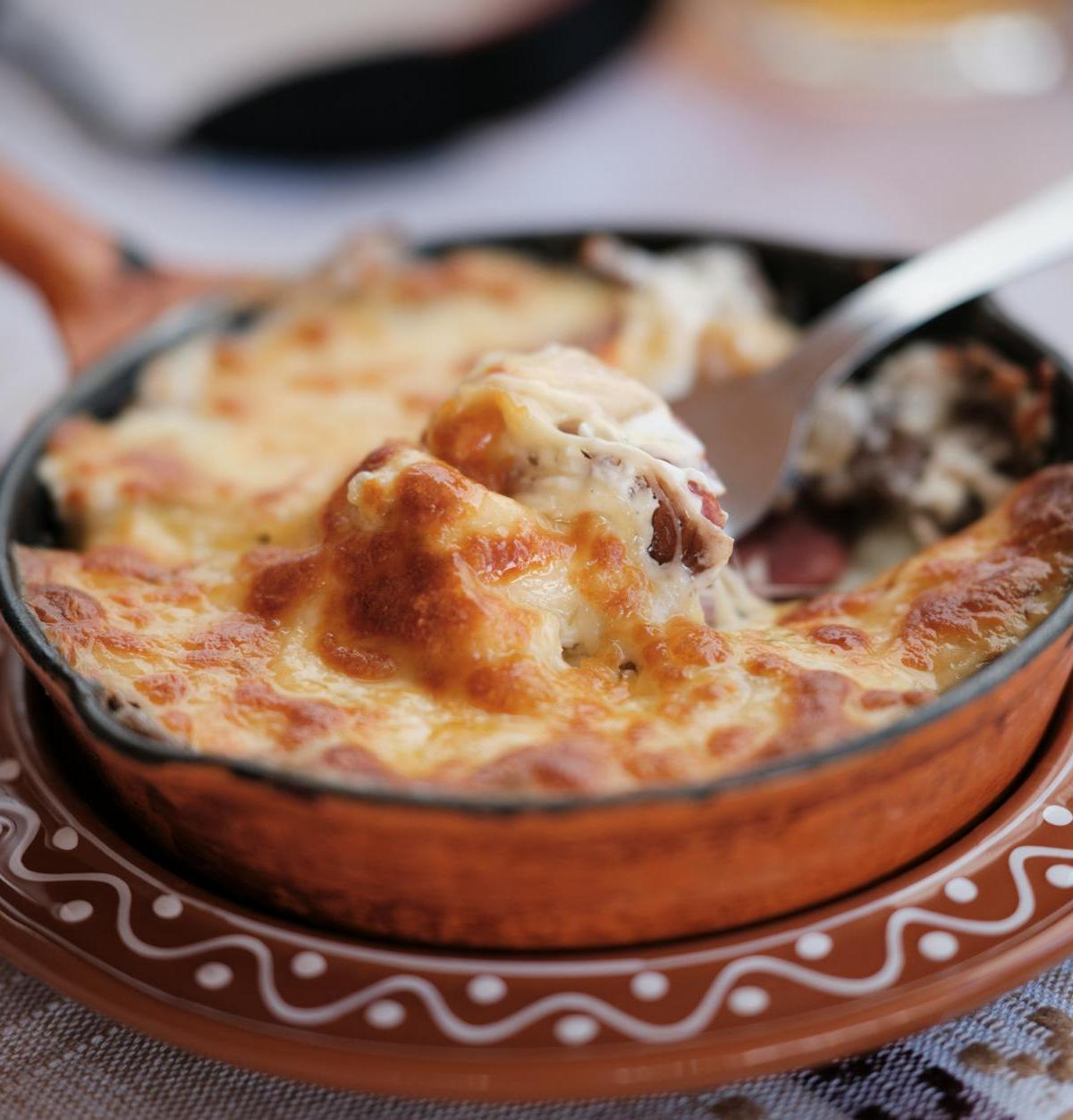 Golden Squash & Cheese Bake