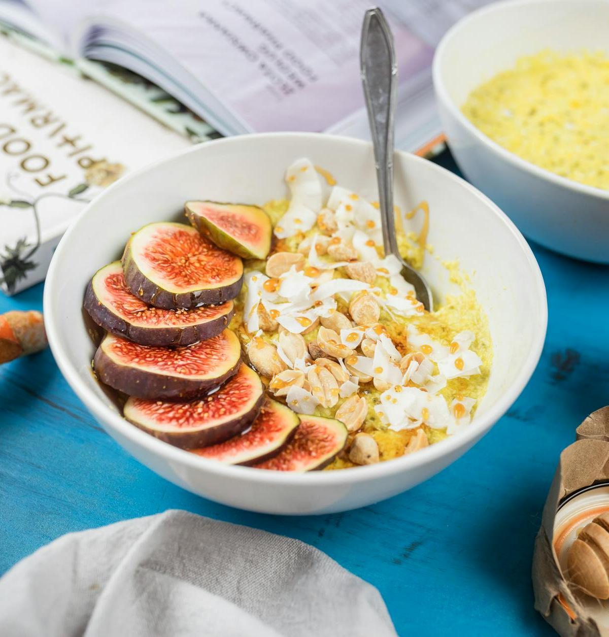 Golden Turmeric Oatmeal