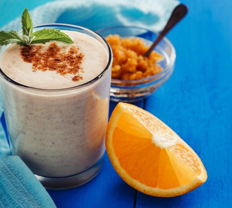 Golden Turmeric Smoothie with Ginger & Citrus