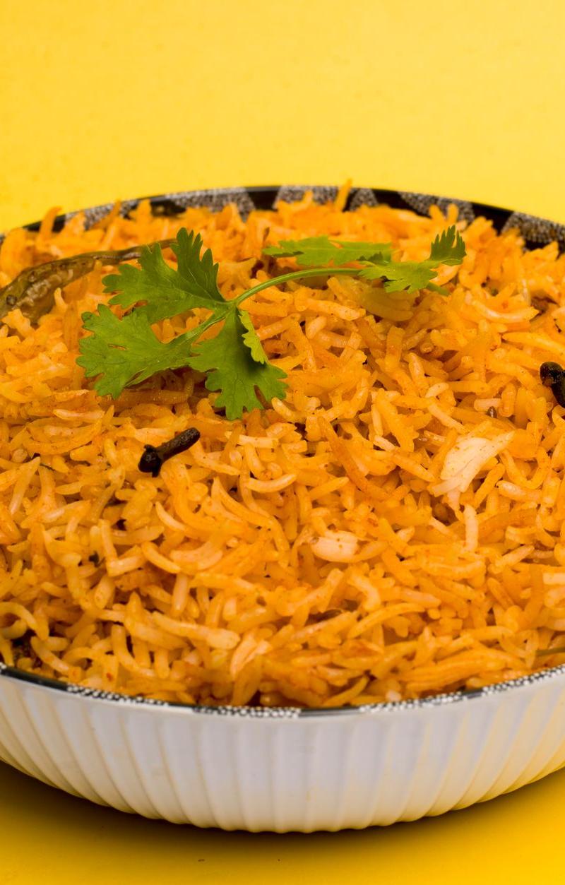 Golden Turmeric Tahiri Rice